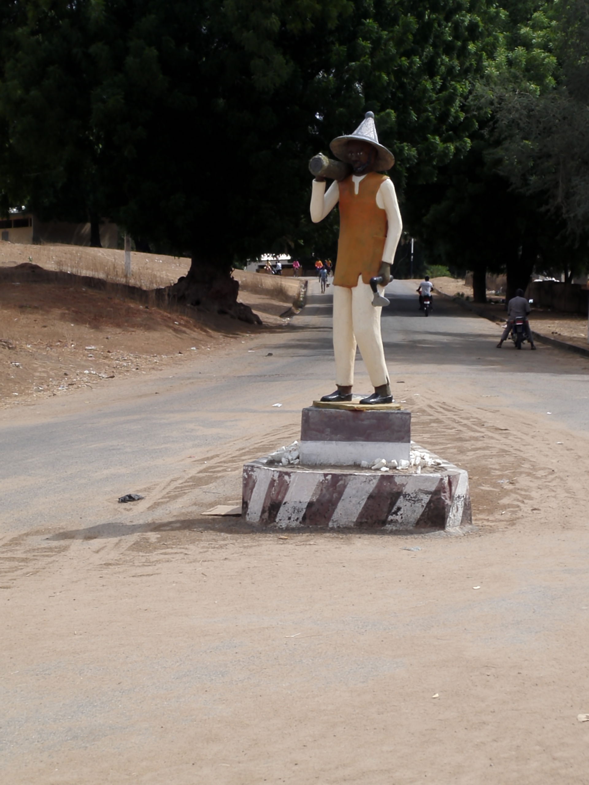 Agriculteur représenté au Carrefour Mamina à Yagoua
