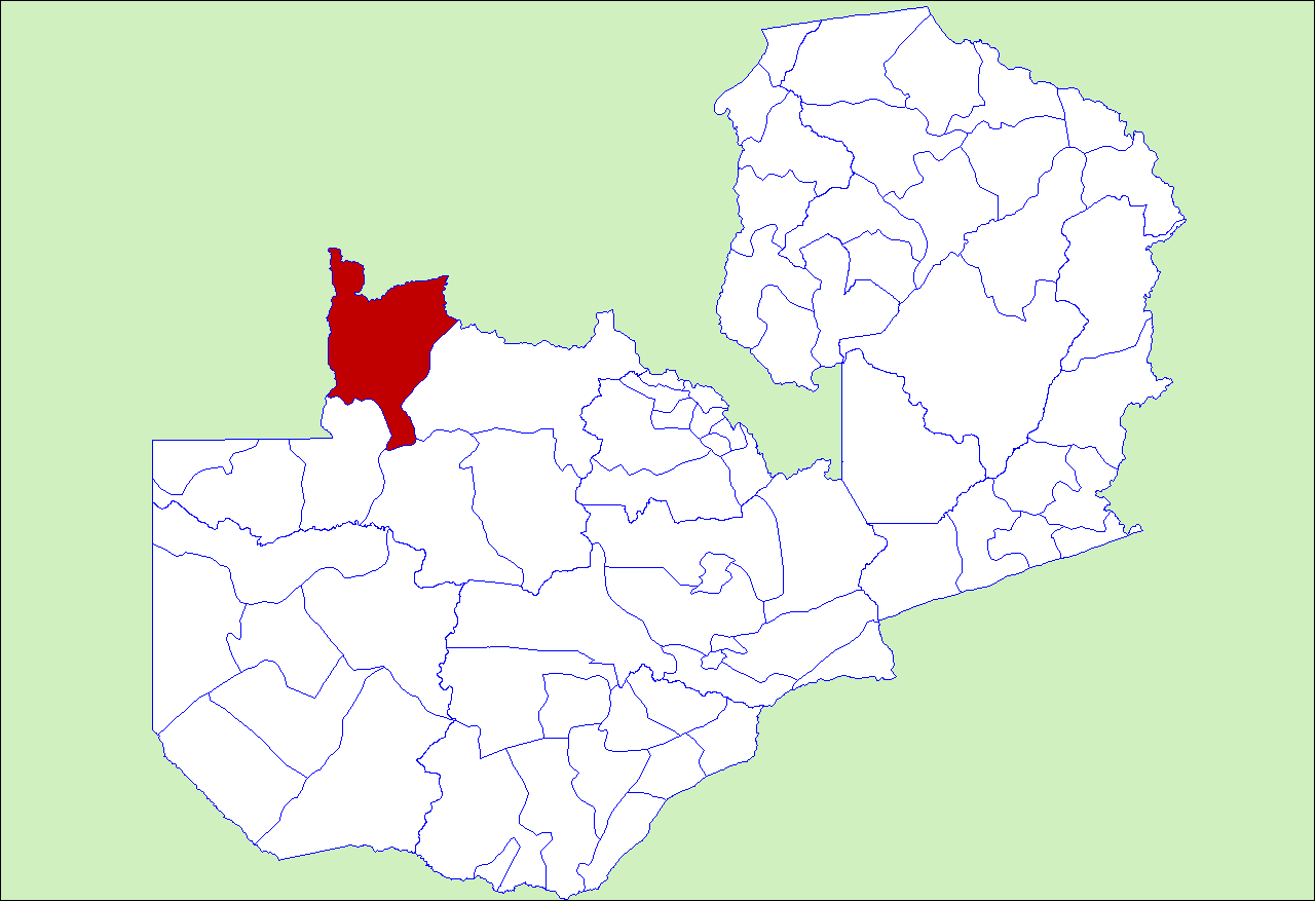 District locator in Zambia