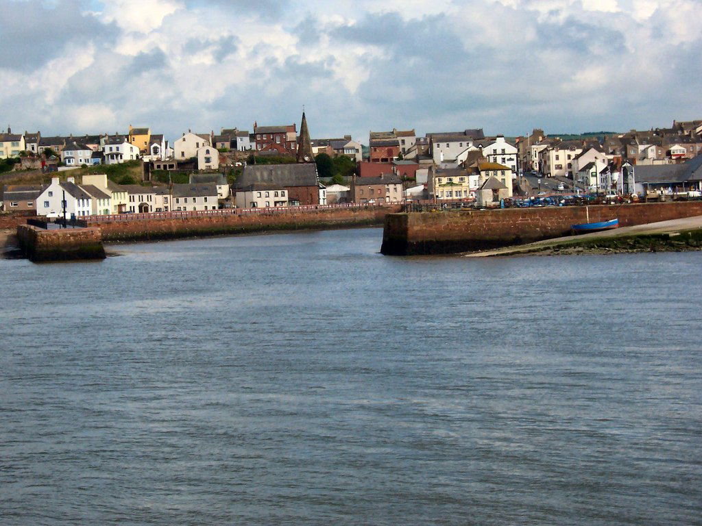 Maryport Looking across to the town and Old Harbour, from the e…
