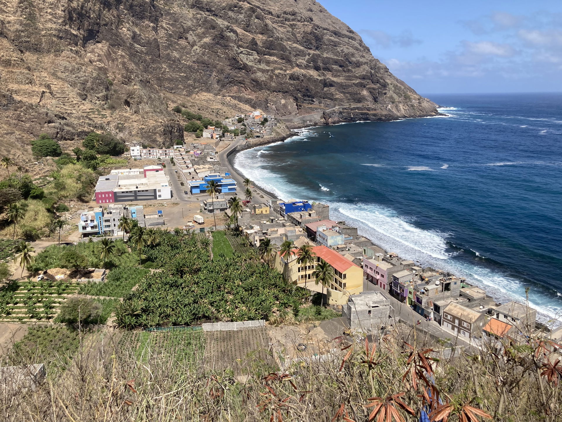looking north from the statue of St. Anthony