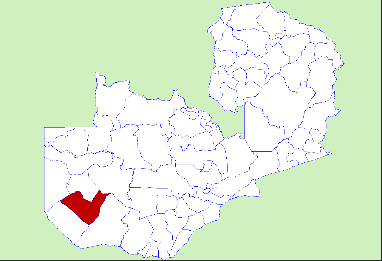 District locator in Zambia