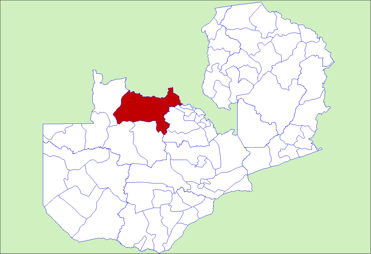 District locator in Zambia
