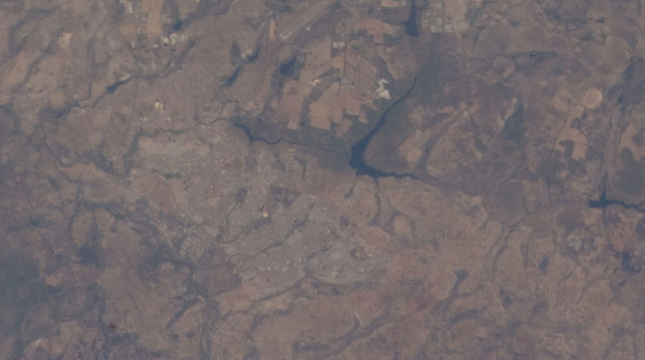 View of Zimbabwe taken during ISS Expedition 33.