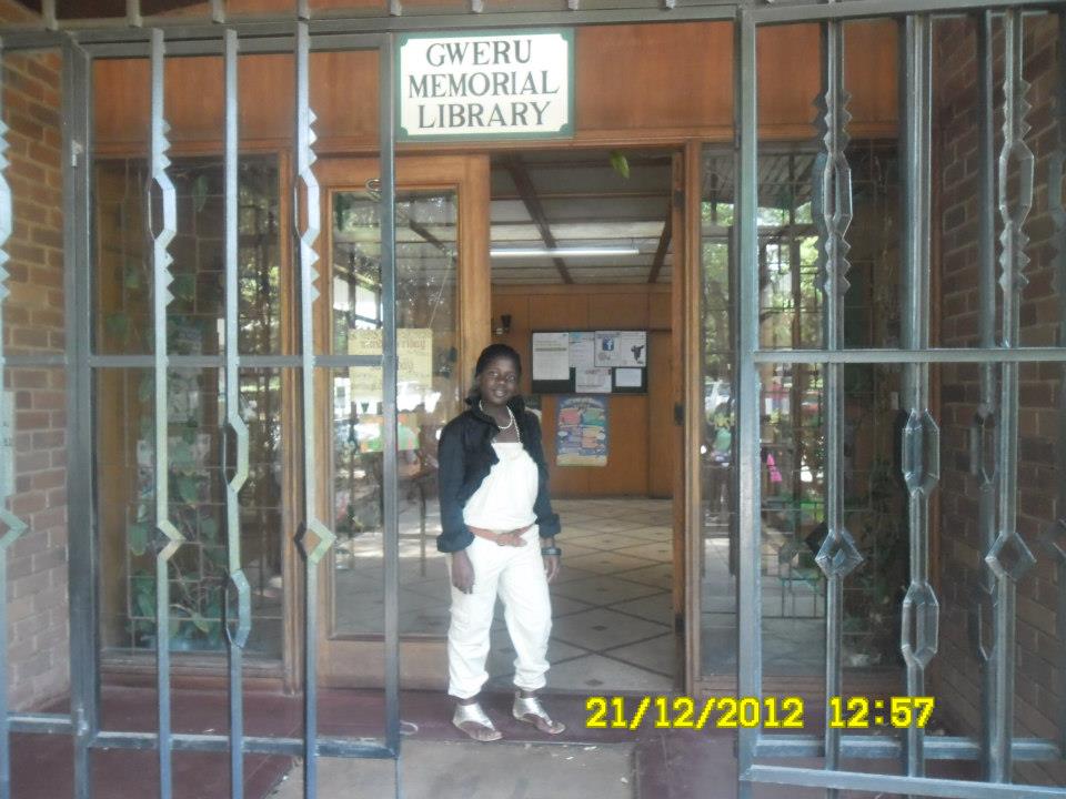 Entrance to the Gweru Memorial Public Library
