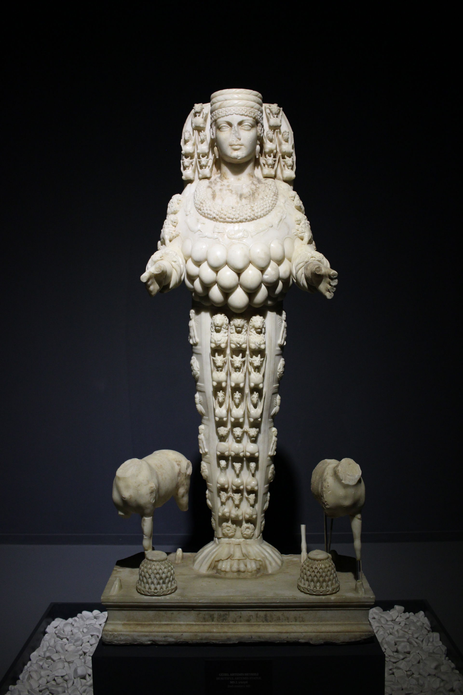The Artemis of Ephesus, 2nd century AD (Ephesus Archaeological …