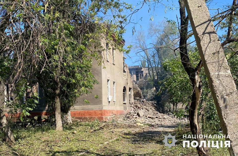 Maternity hospital in Toretsk (Donetsk region of Ukraine) after…