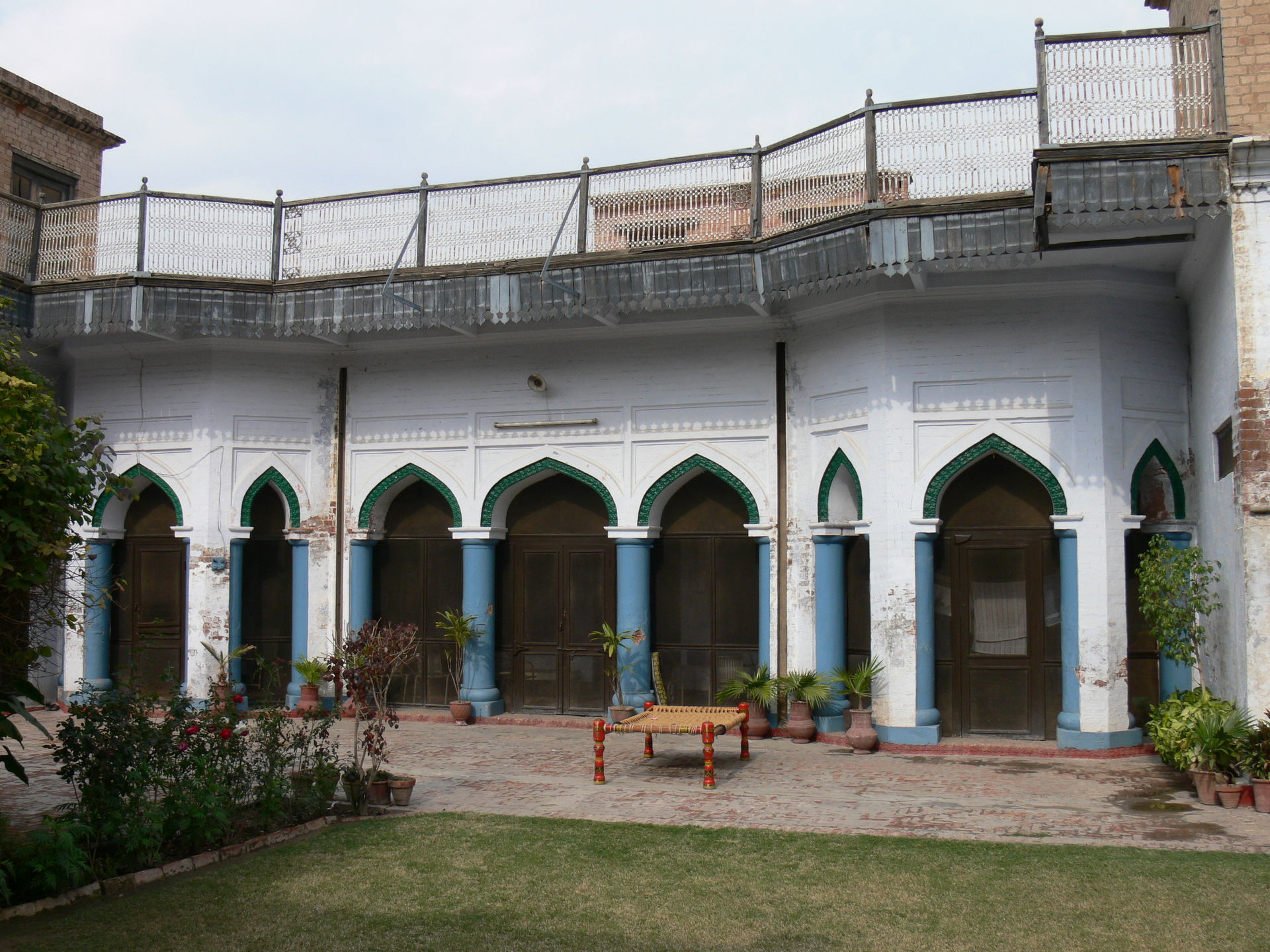 Saad Manzil, the Haveli of Amir Habibullah Khan Saadi in Kamali…