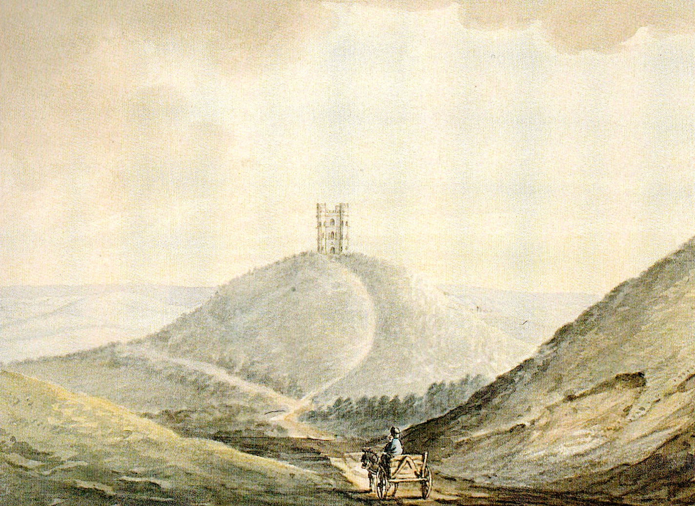 View from south of Haldon Belvedere, Dunchideock, Devon, by Rev…