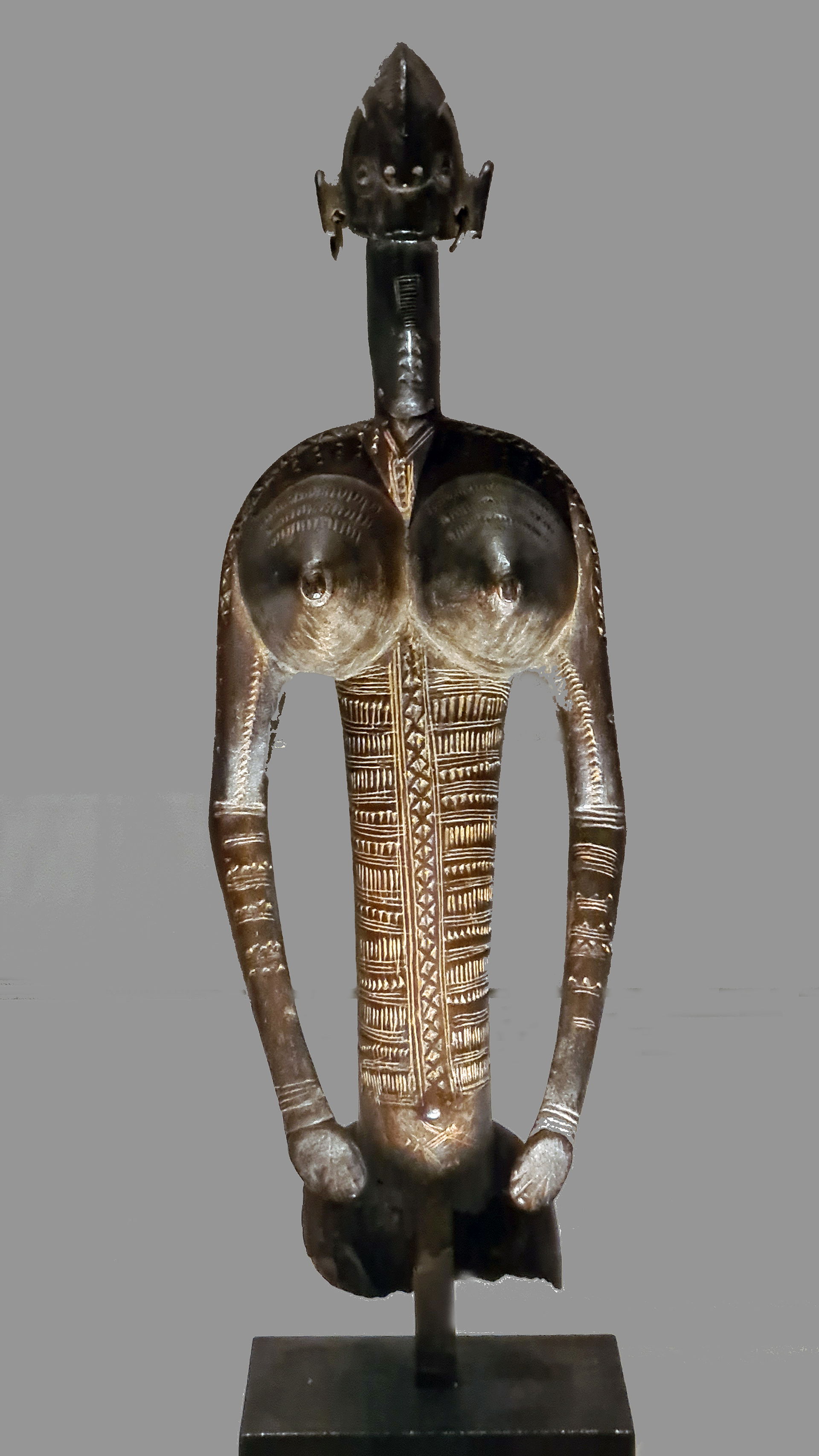 Figure
Wood and metal
Bamana people, Mali, 19th century
British…