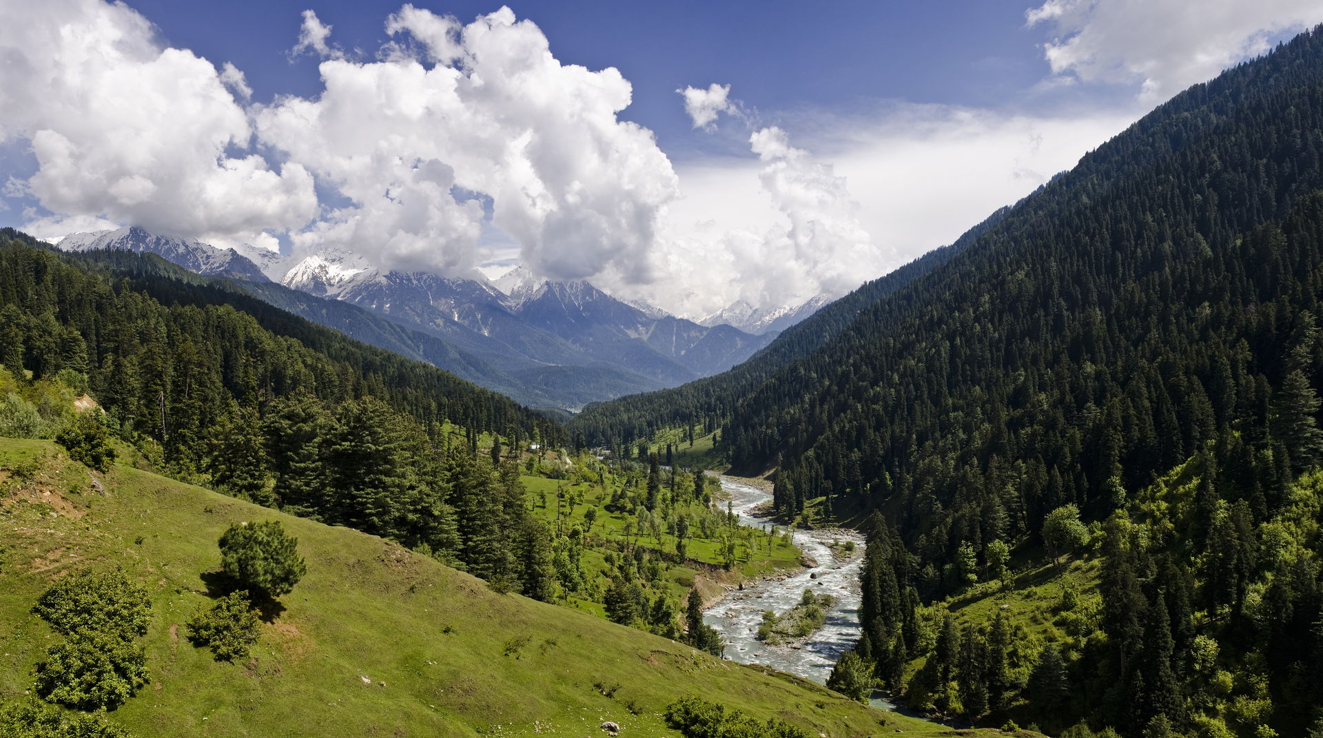 View of the Pahalgam Valley
