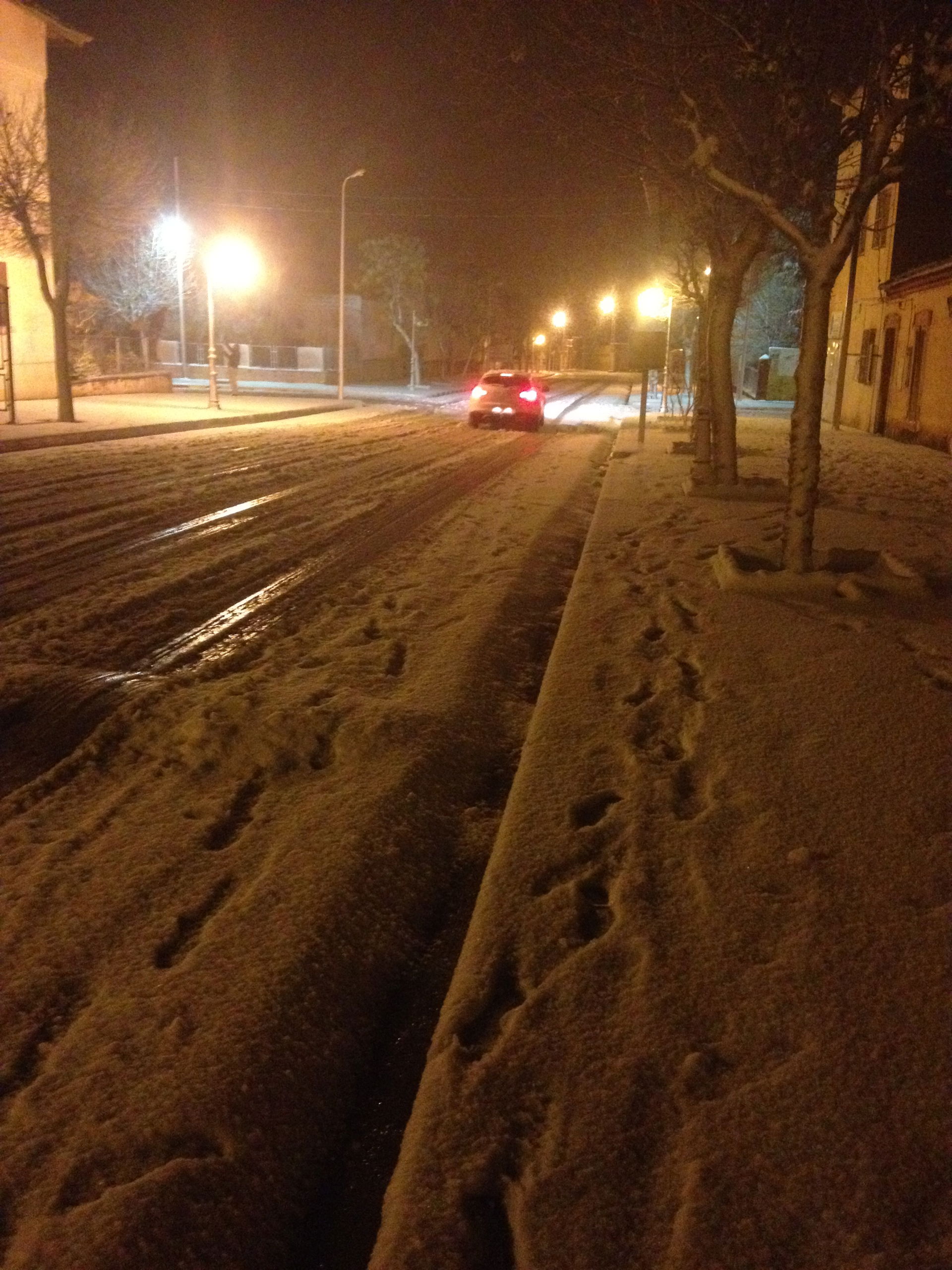 la neige , Aflou