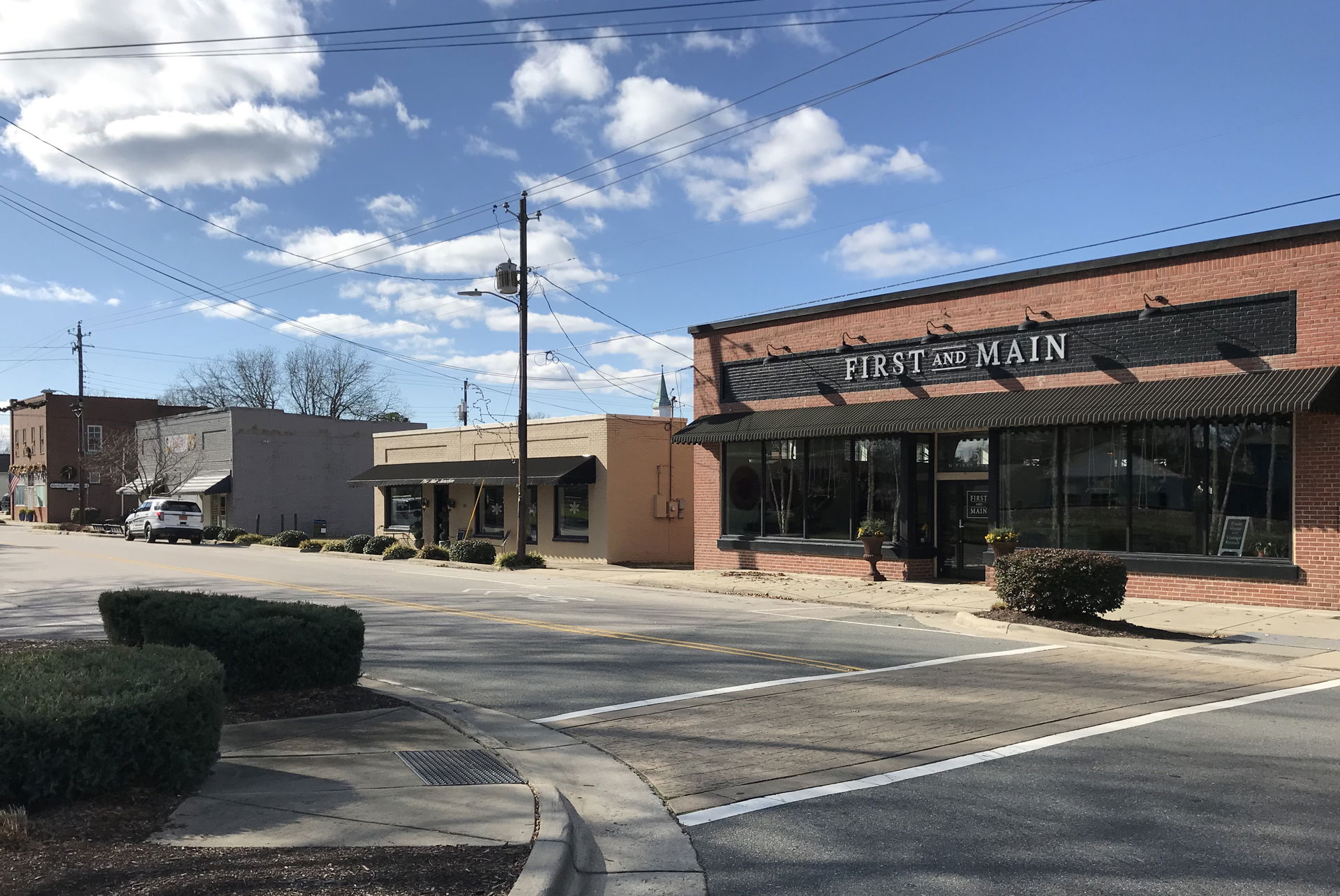 Historic downtown Knightdale