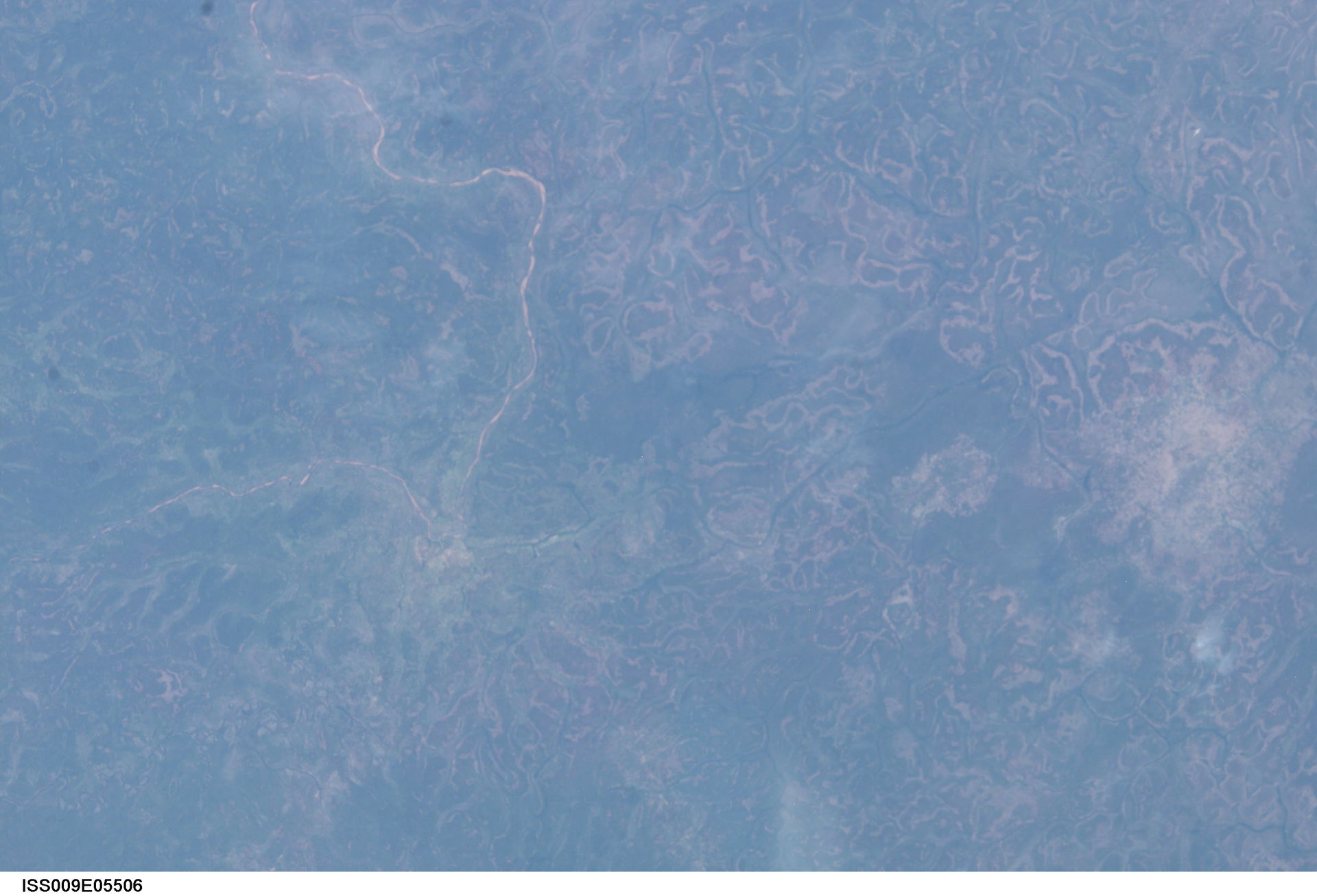 View of the Central African Republic taken during ISS Expeditio…