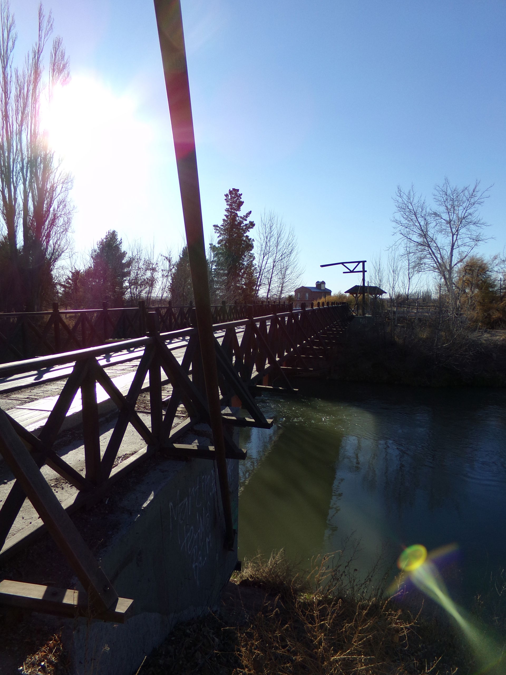 Puente Hendre, Trelew, Chubut, Argentina.