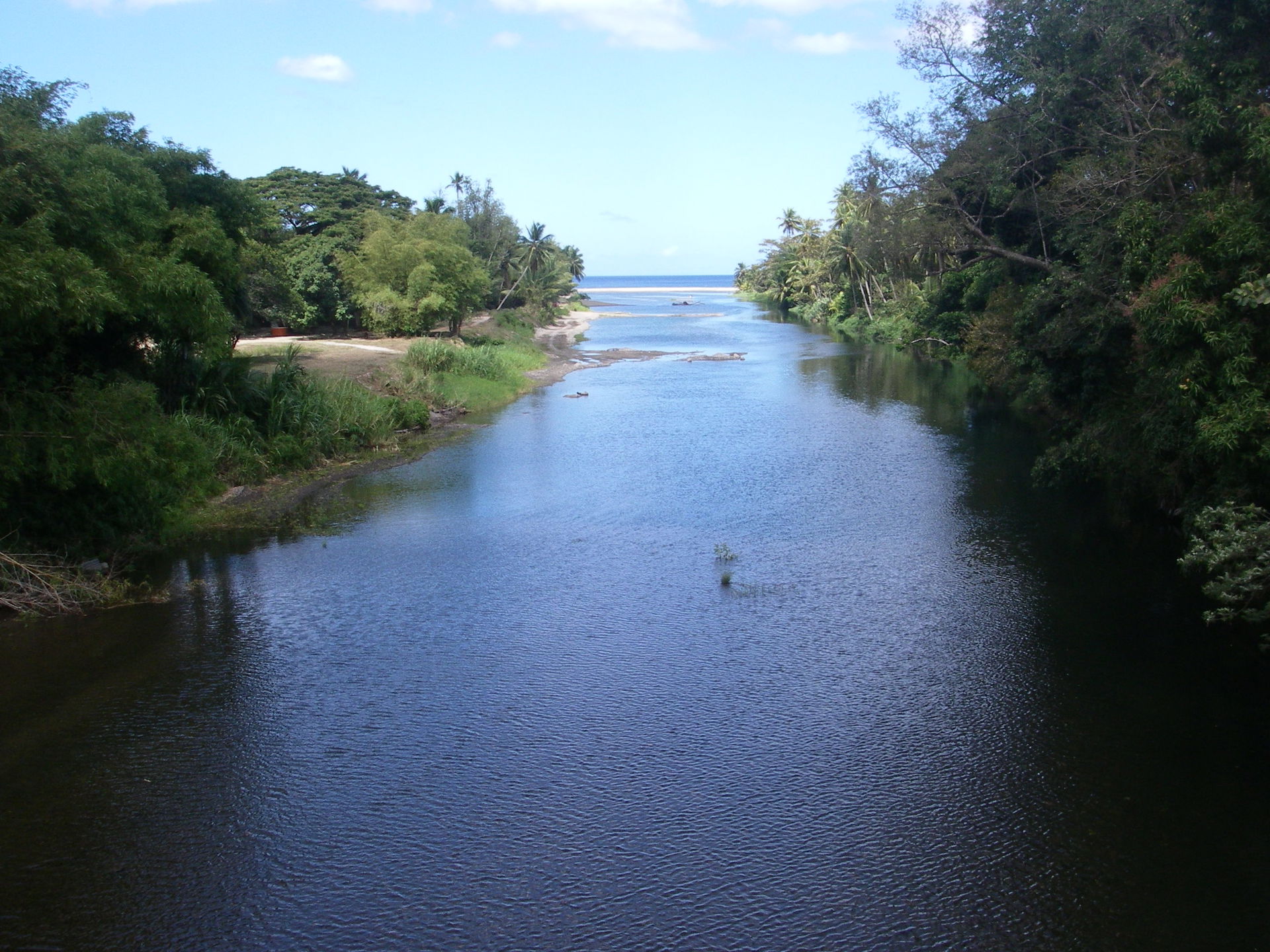The Layou River in Dominica.