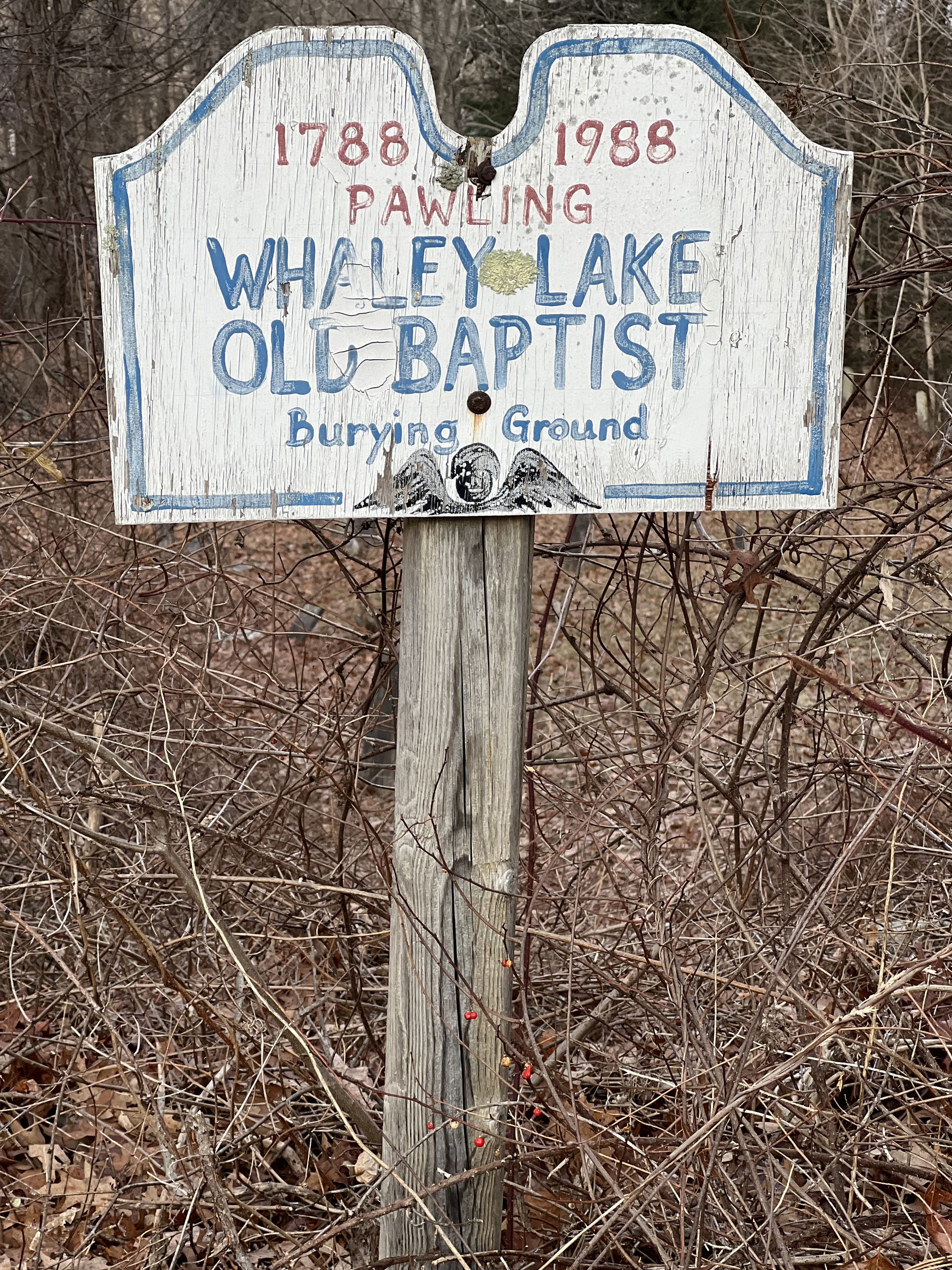 Whaley Lake Old Baptist Burying Ground, Pawling, New York