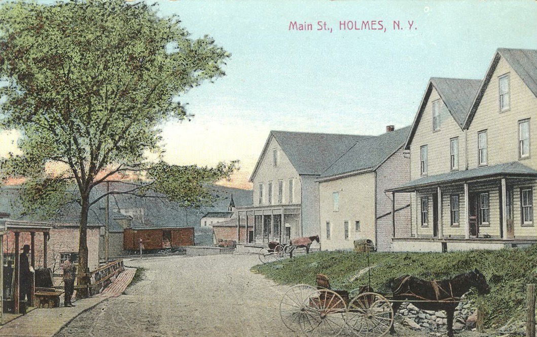 "Main St.," (Route 292) Holmes, New York (1914)