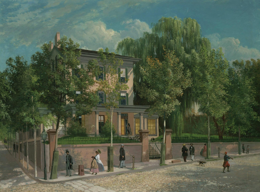 Matthew Vassar's Town Residence by Frederick Rondel