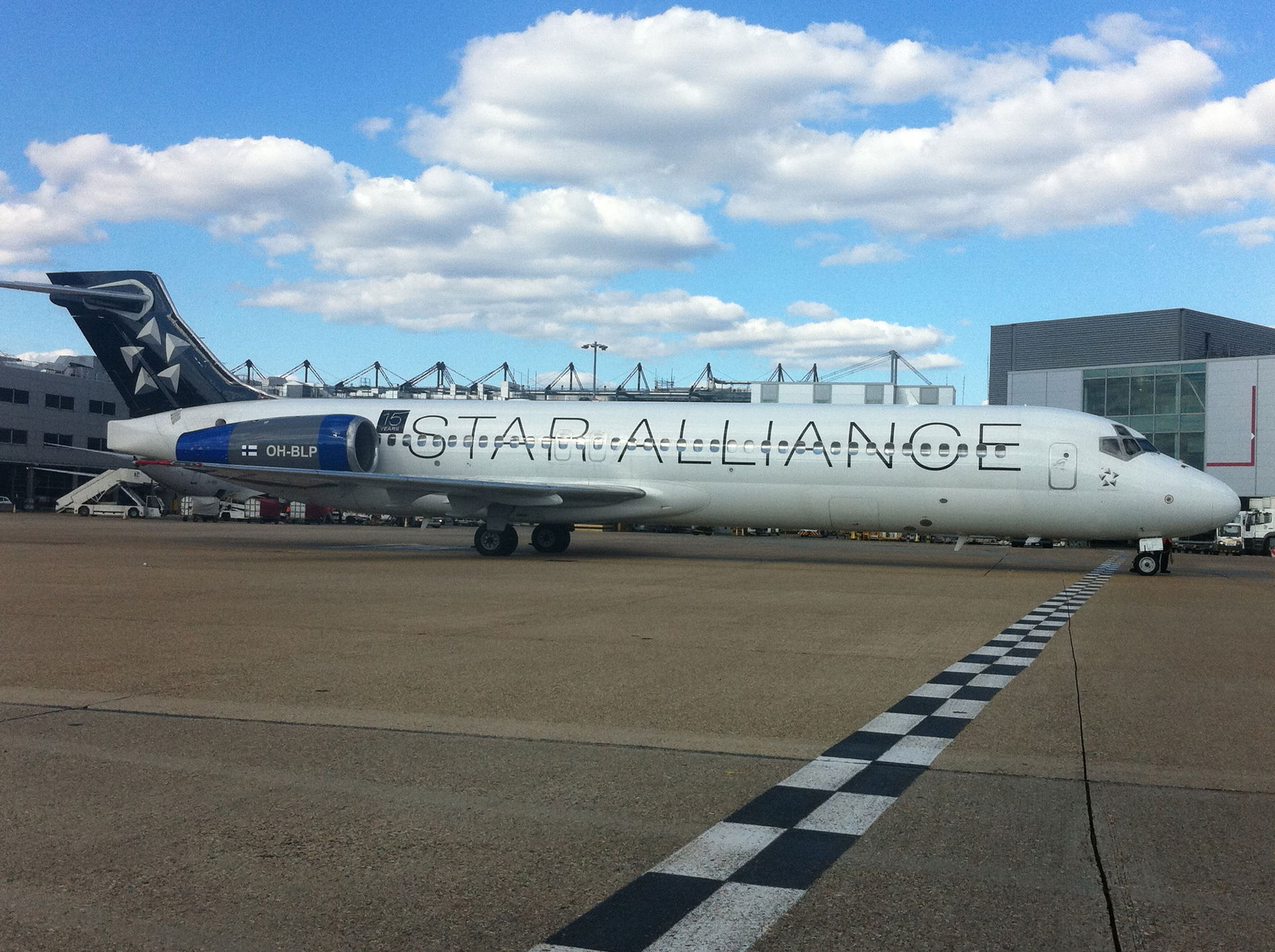 At London Heathrow