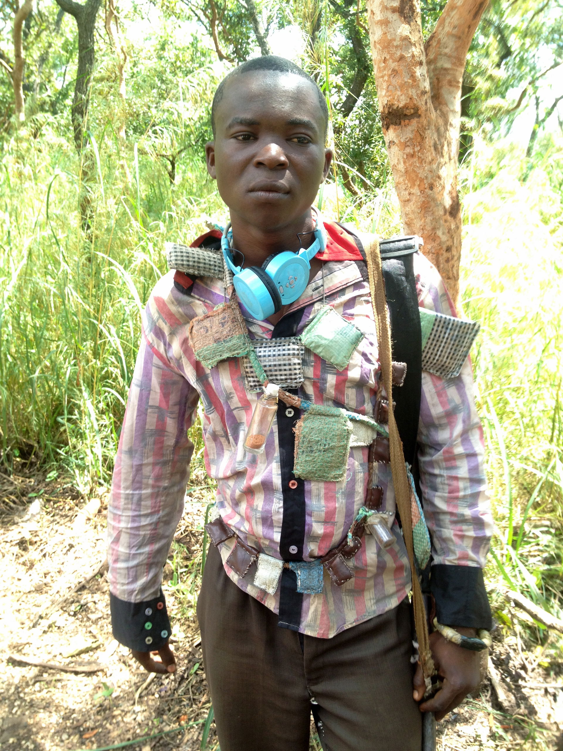 This is an image of Cultural Fashion or Adornment from