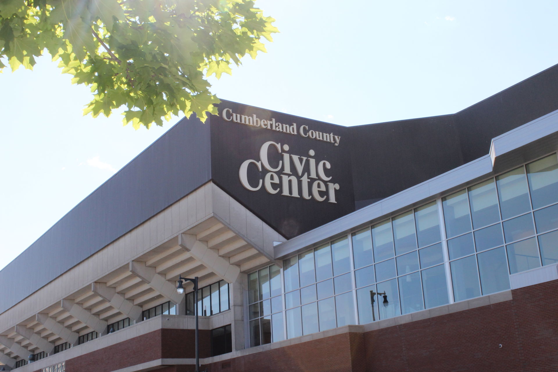 I took photo of Cumberland County Civic Center building in Port…