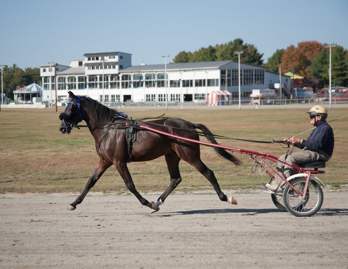 Taken at the Cumberland County Fair grounds. Horse racing is t…