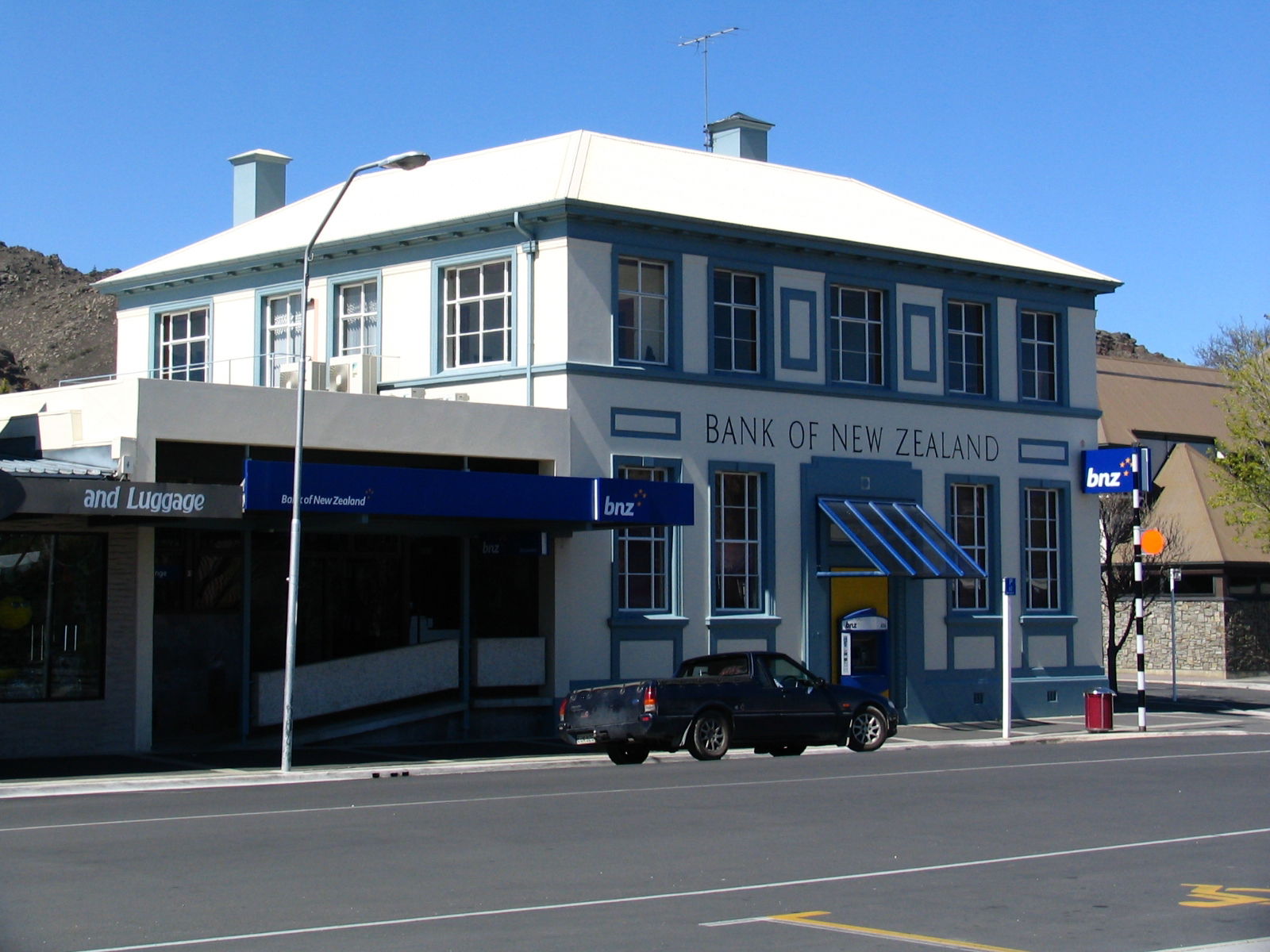 Bank of New Zealand building on Tarbert Street, Alexandra, New …