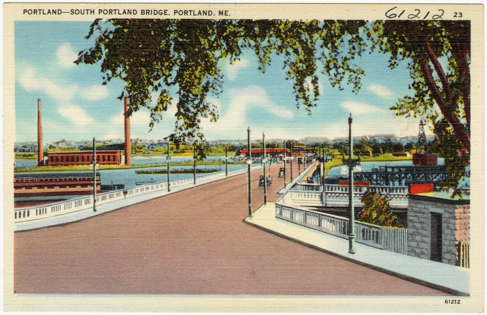 Title: Portland -- South Portland Bridge, Portland, Me.
Subject…