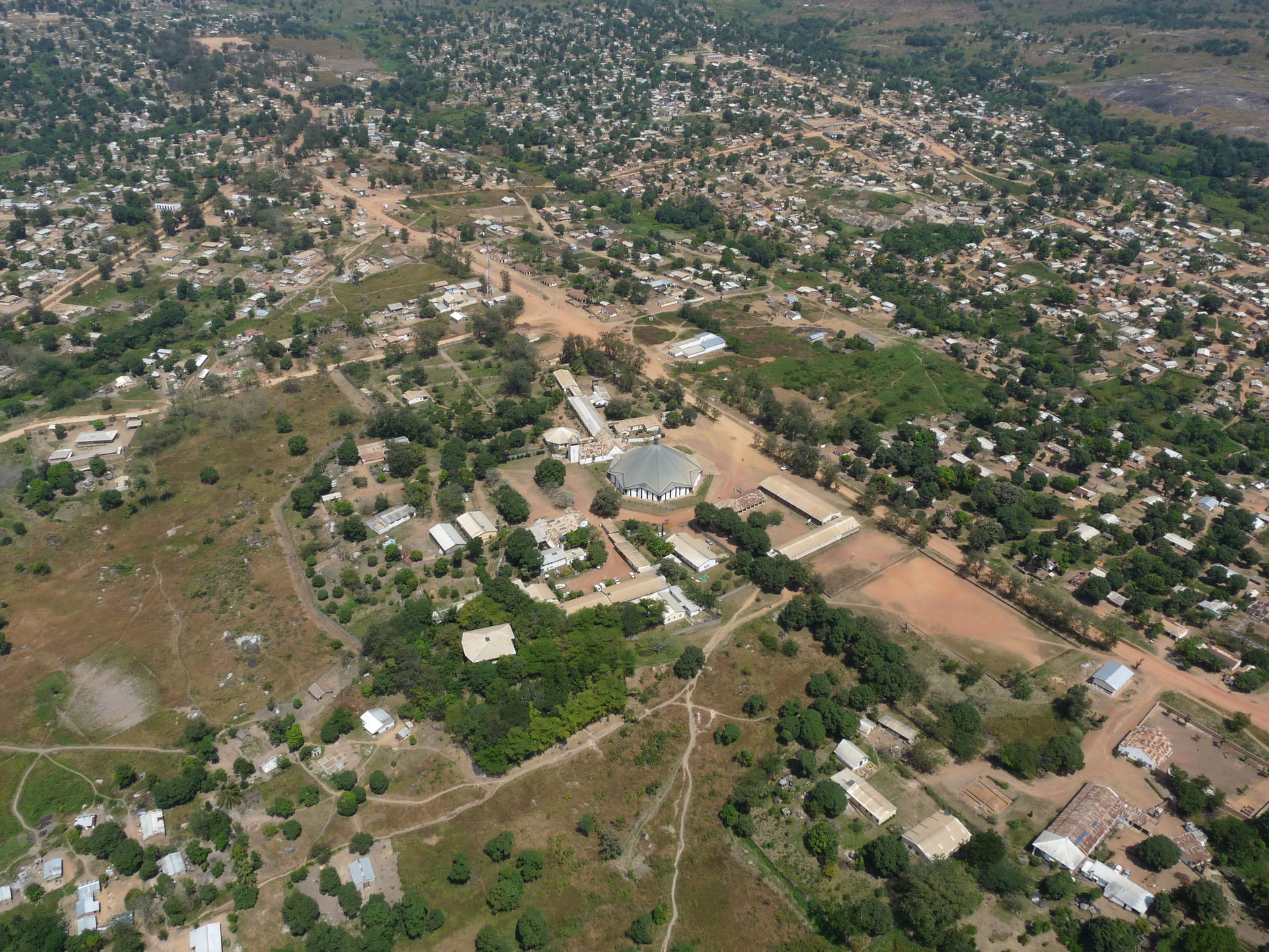 La ville de Bouar, dans la préfecture de la Nana-Mambéré, en Ce…