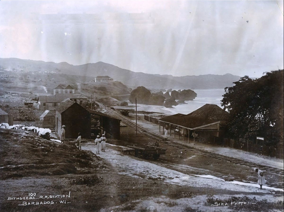 Bahnhof Bathsheba der Barbados Railway