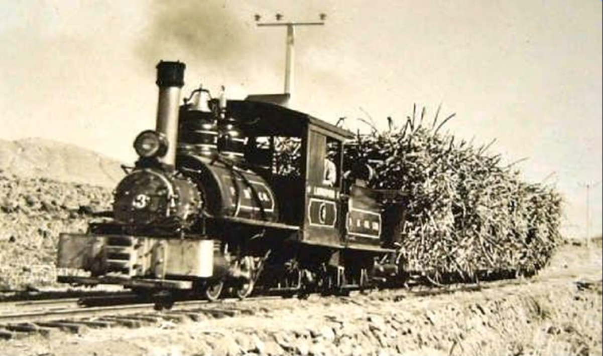 Zuckerrohr-Lokomotive Nr. 3 der Barbados Railway Company