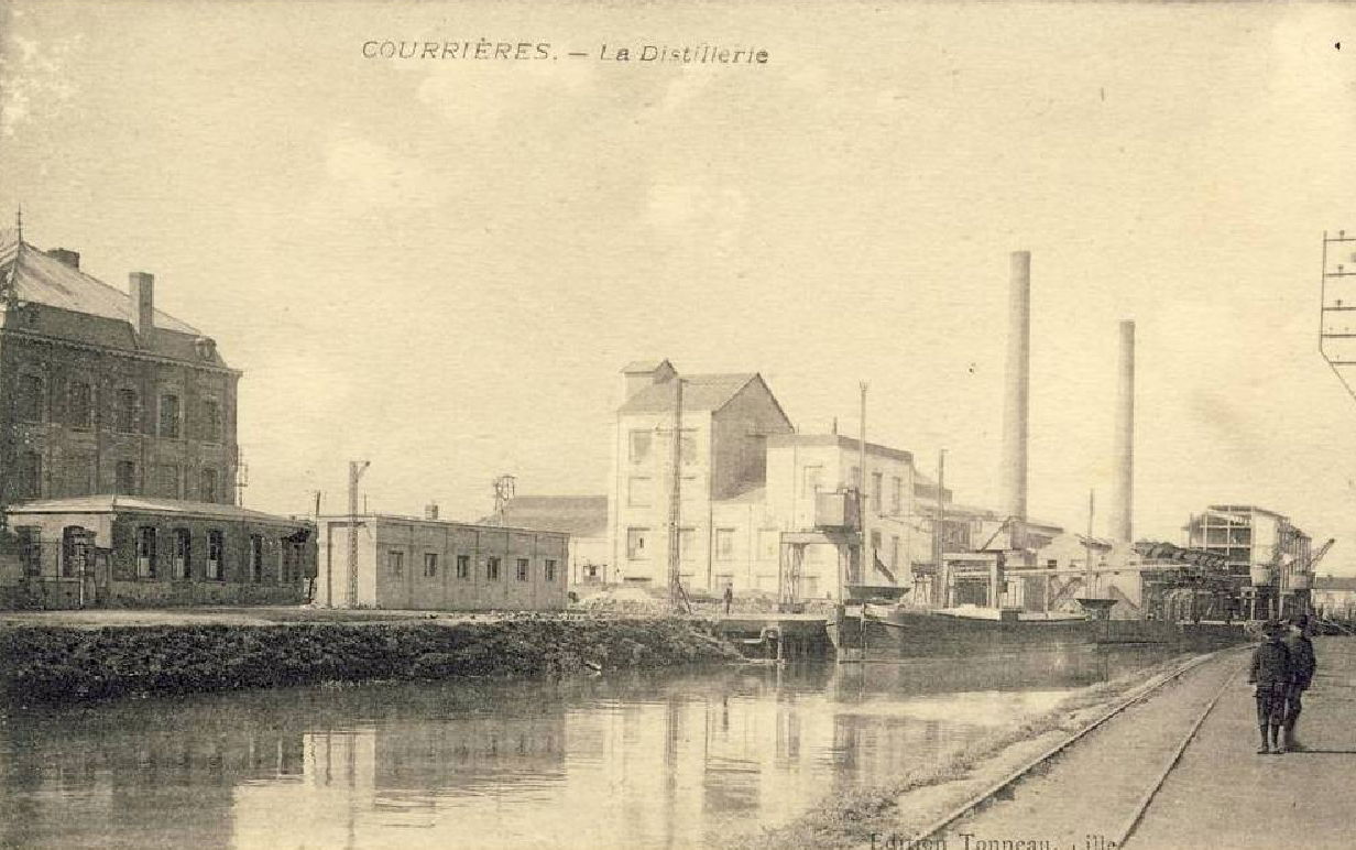 Distillerie of Courrières, France.