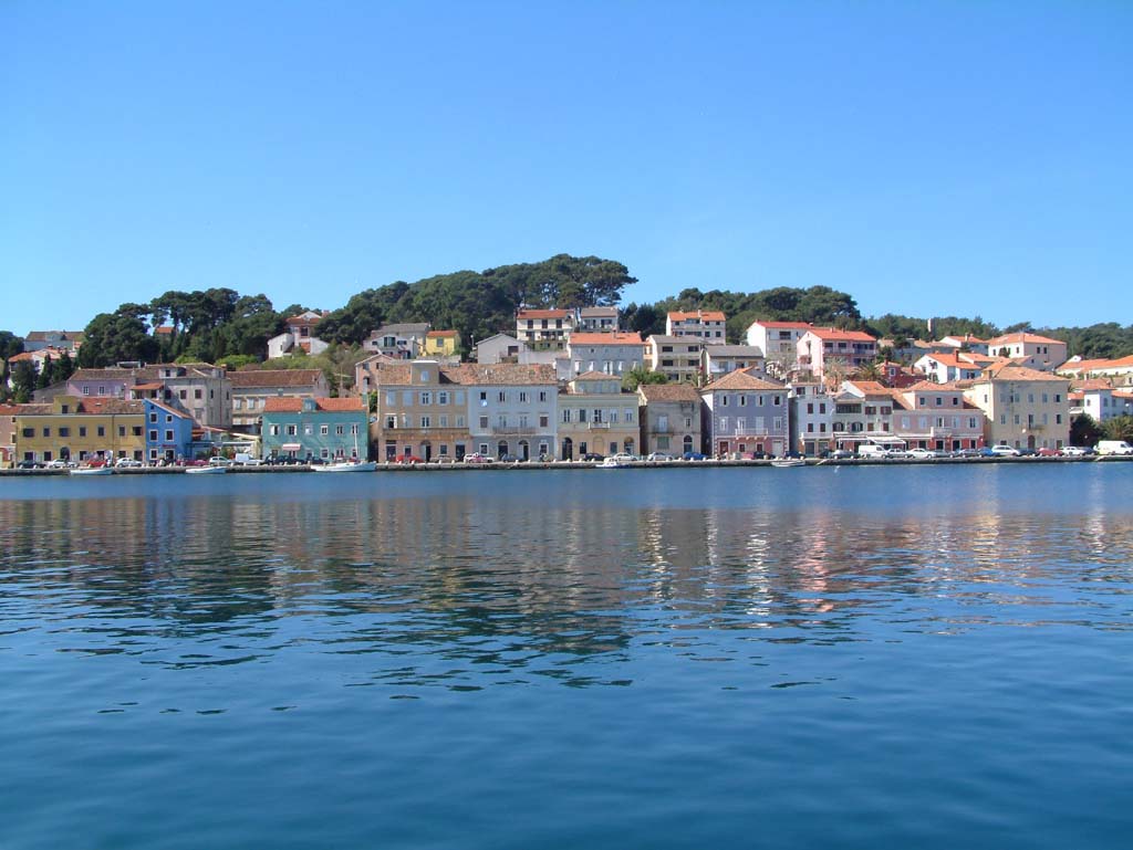 harbour of Mali Lošinj, Europe, Croatia, Mali Losinj island. ..…