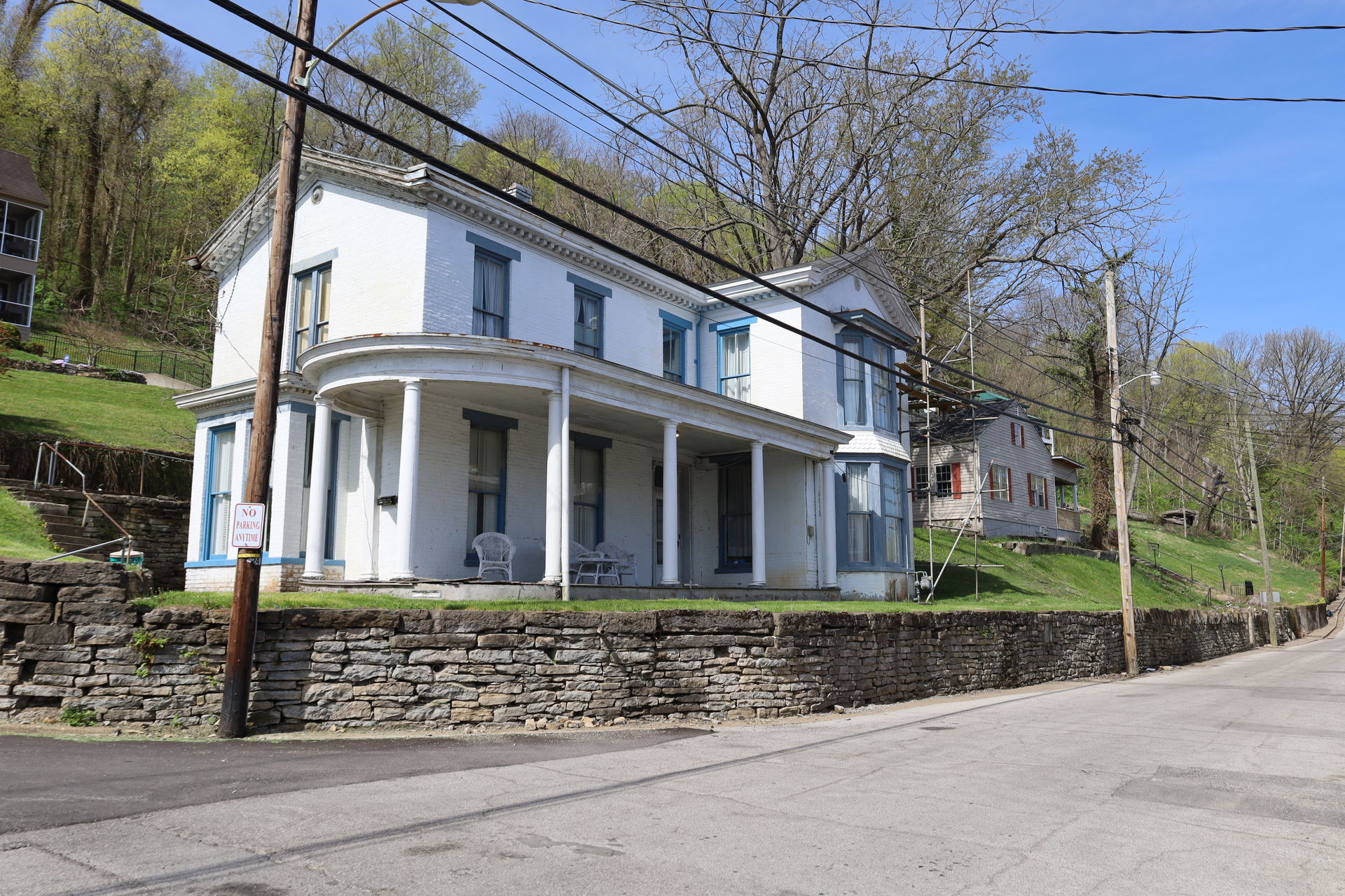 Buildings along West Third Street in Maysville, Kentucky in 2023