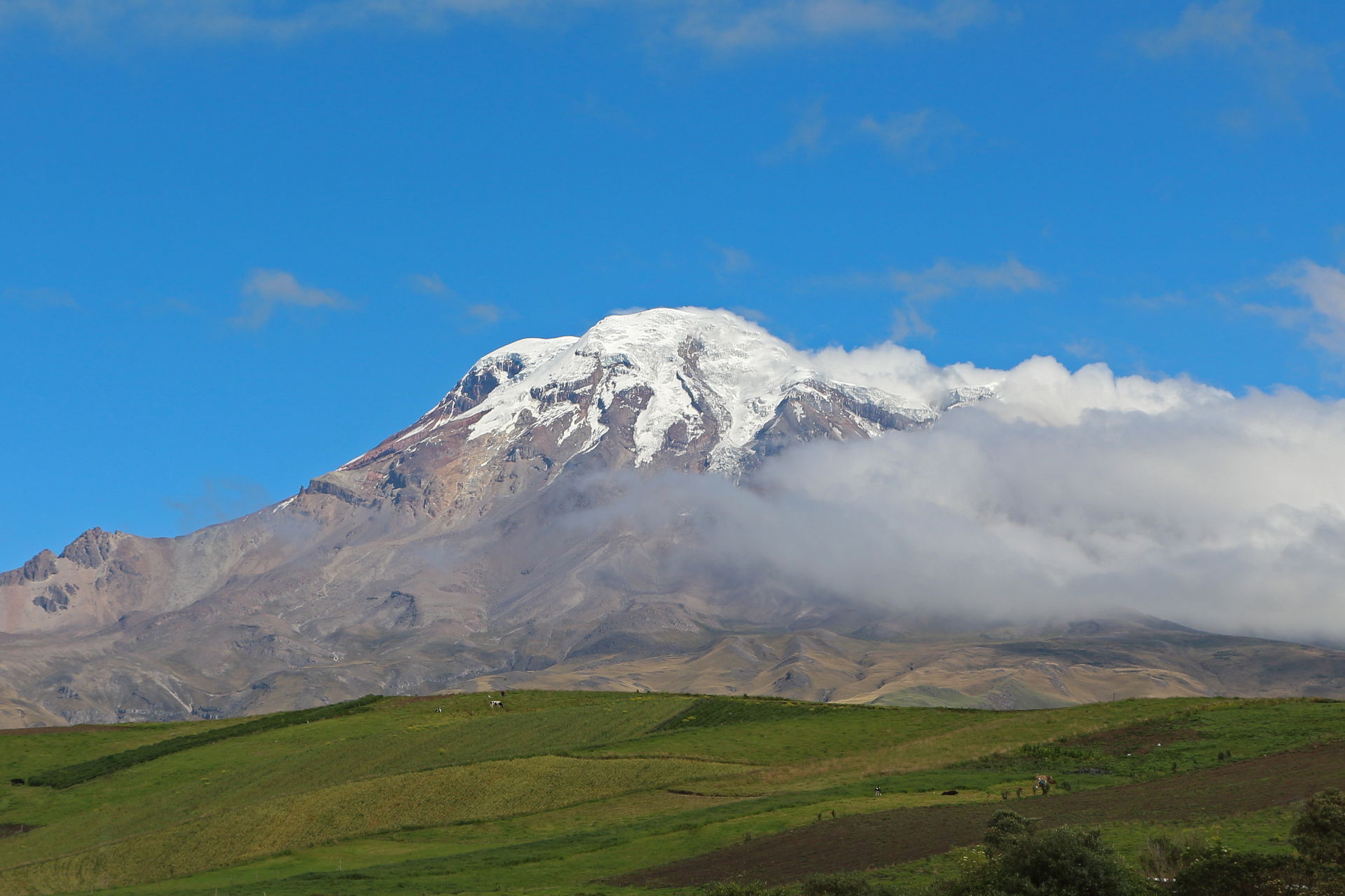 Volcano Chimborazo (6268m), Ecuador