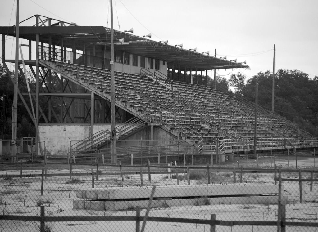 A sports complex in Belize City. Belizean-American Marion Jones…