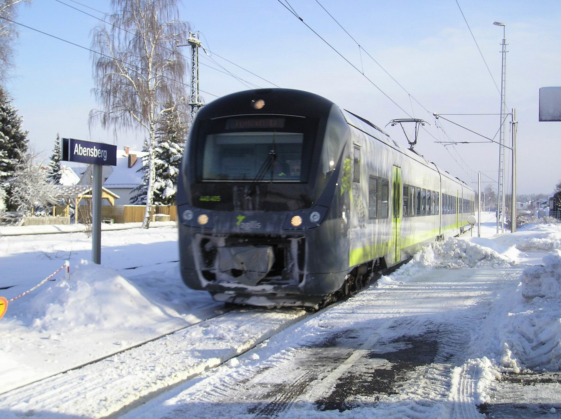 Alstom Coradia Continental train of Agilis arriving at the stat…