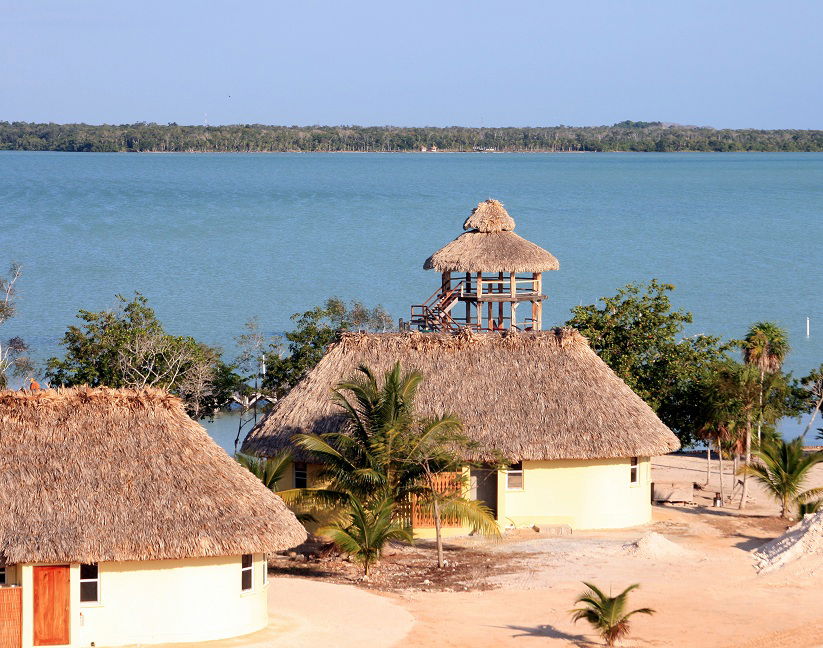 Casitas at Orchid Bay Beach Club in Belize.