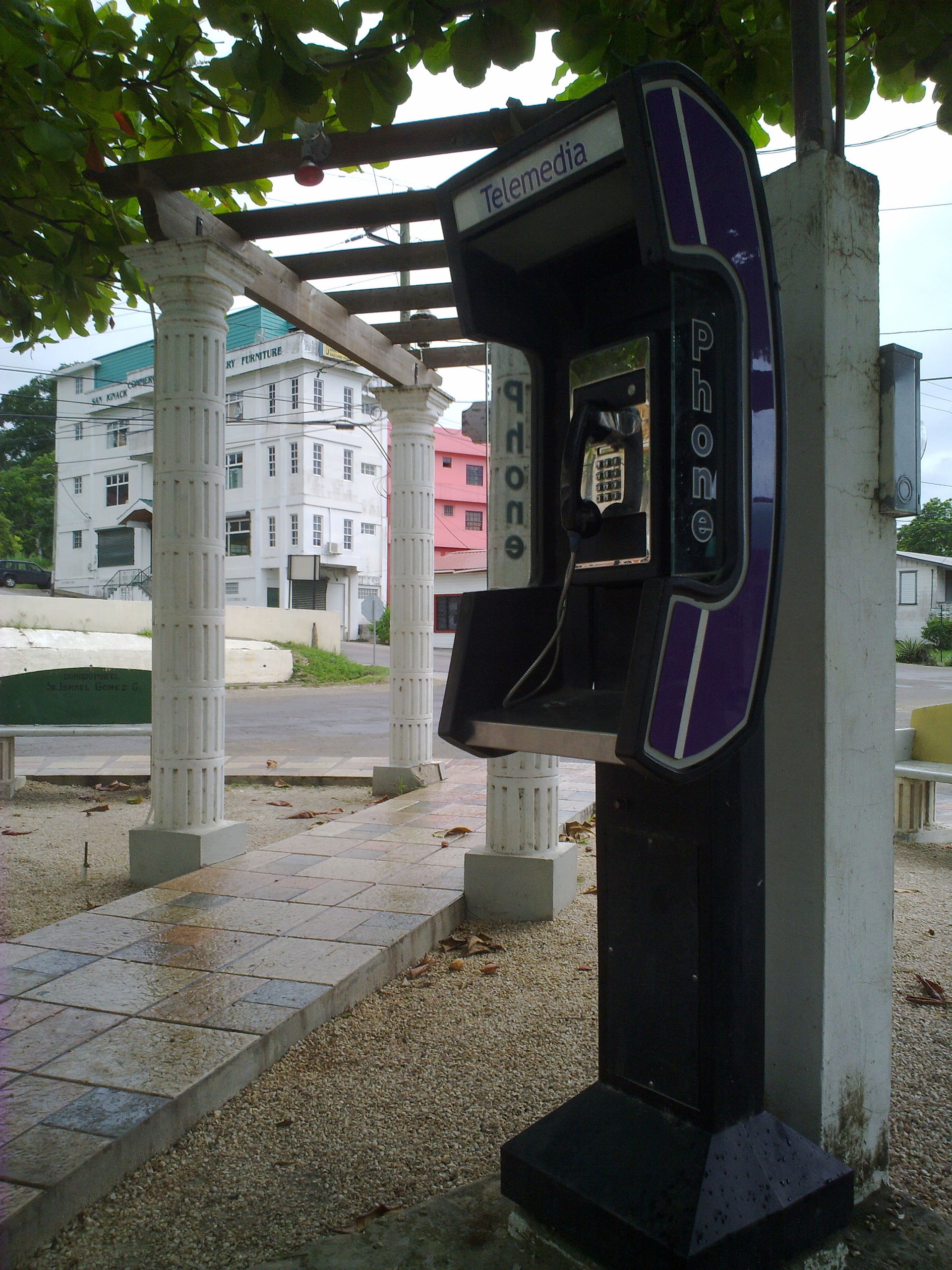 Public Phone - San Ignacio Cayo, Belize, 2010