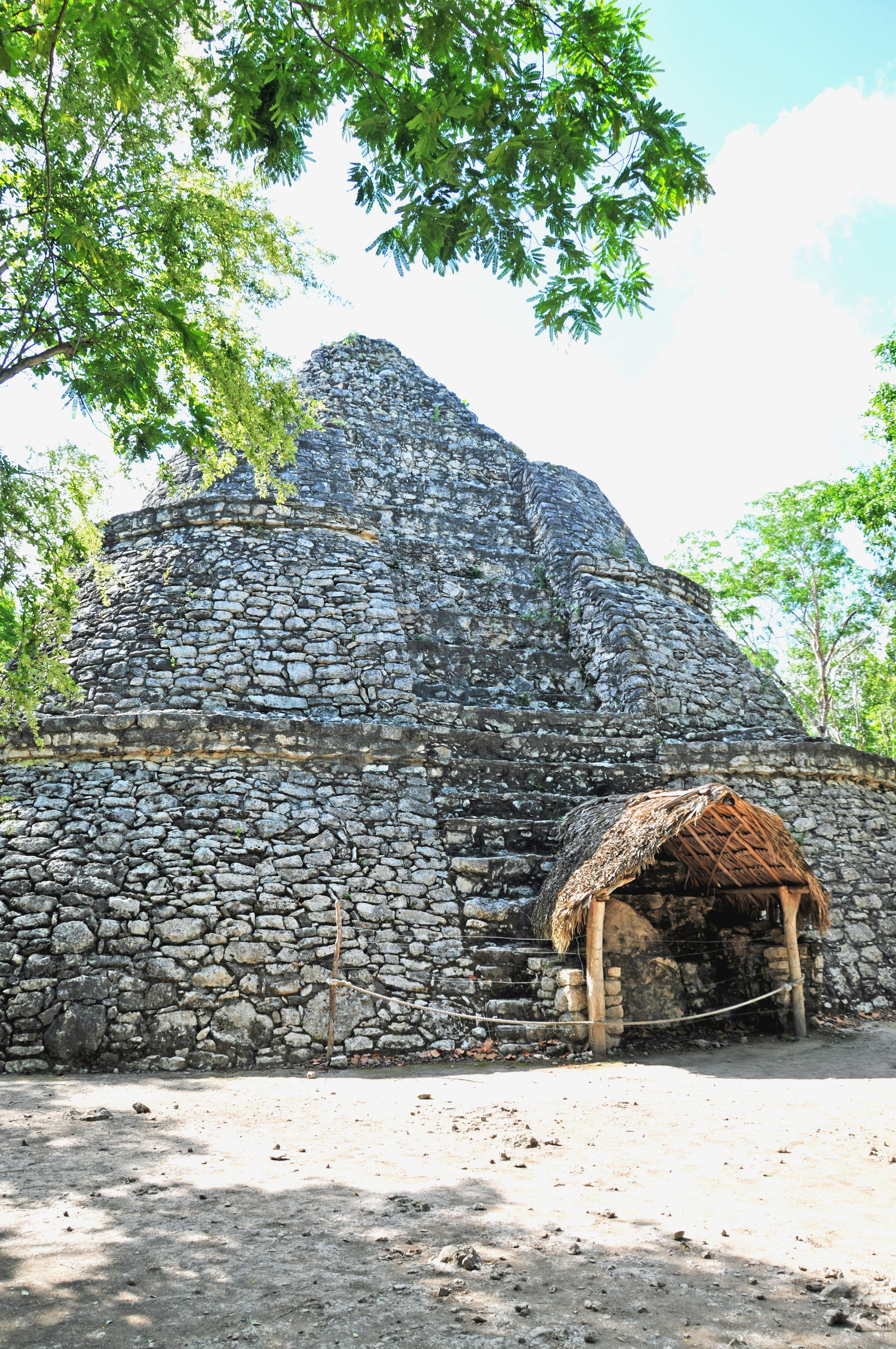 Xaibe - The Crossroads Pyramid is a rounded structure, it is se…