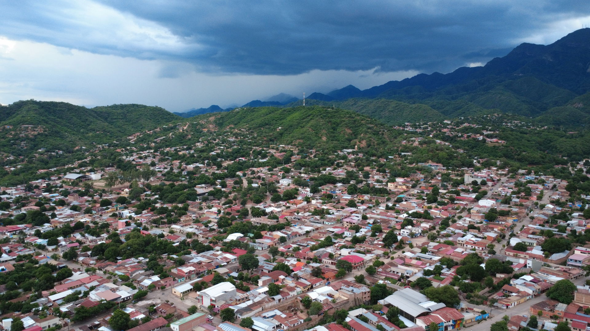 Hills in southern Camiri, Cordillera, Bolivia.