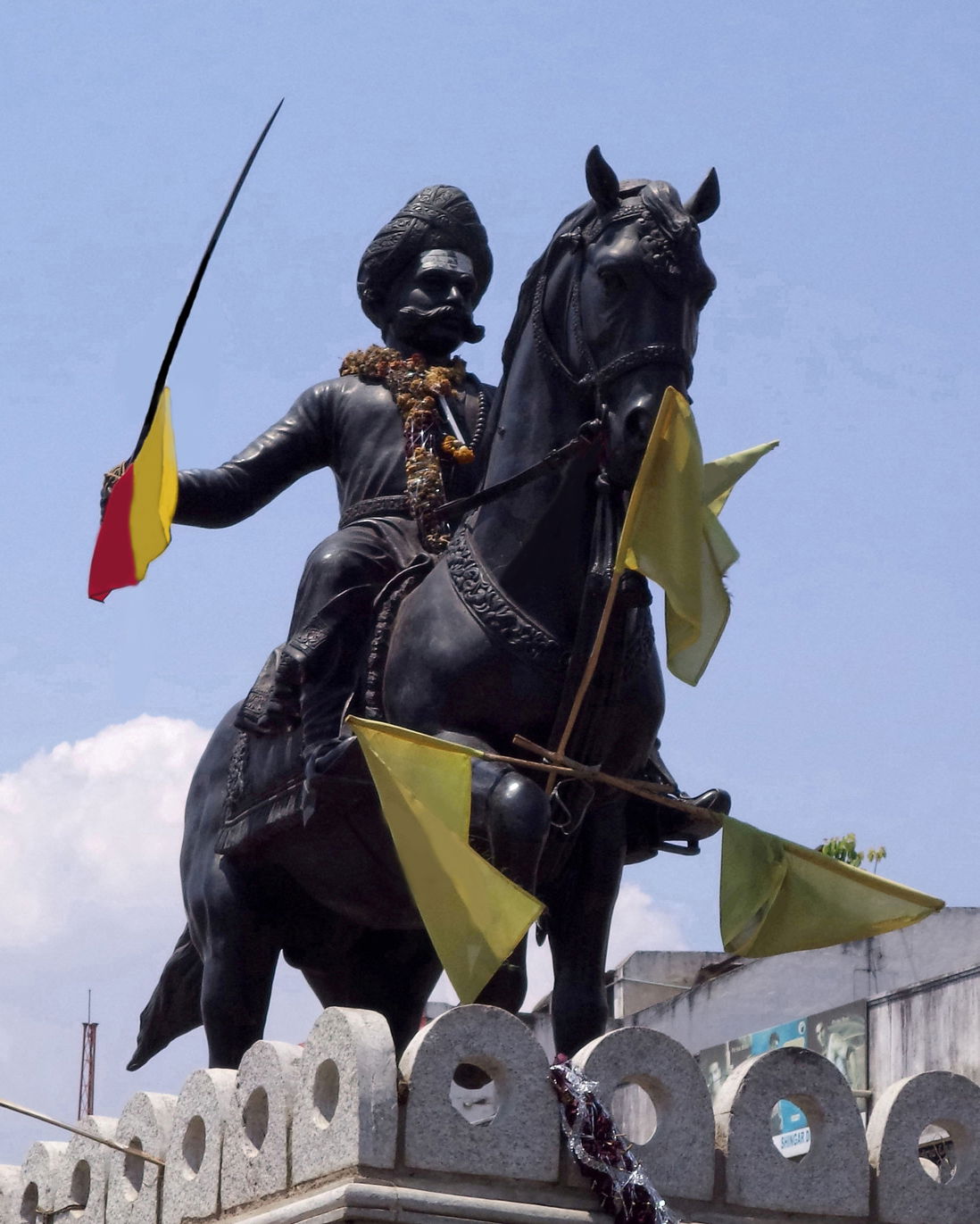 Statue of Keladi Shivappa Nayaka, the most celebrated king of t…