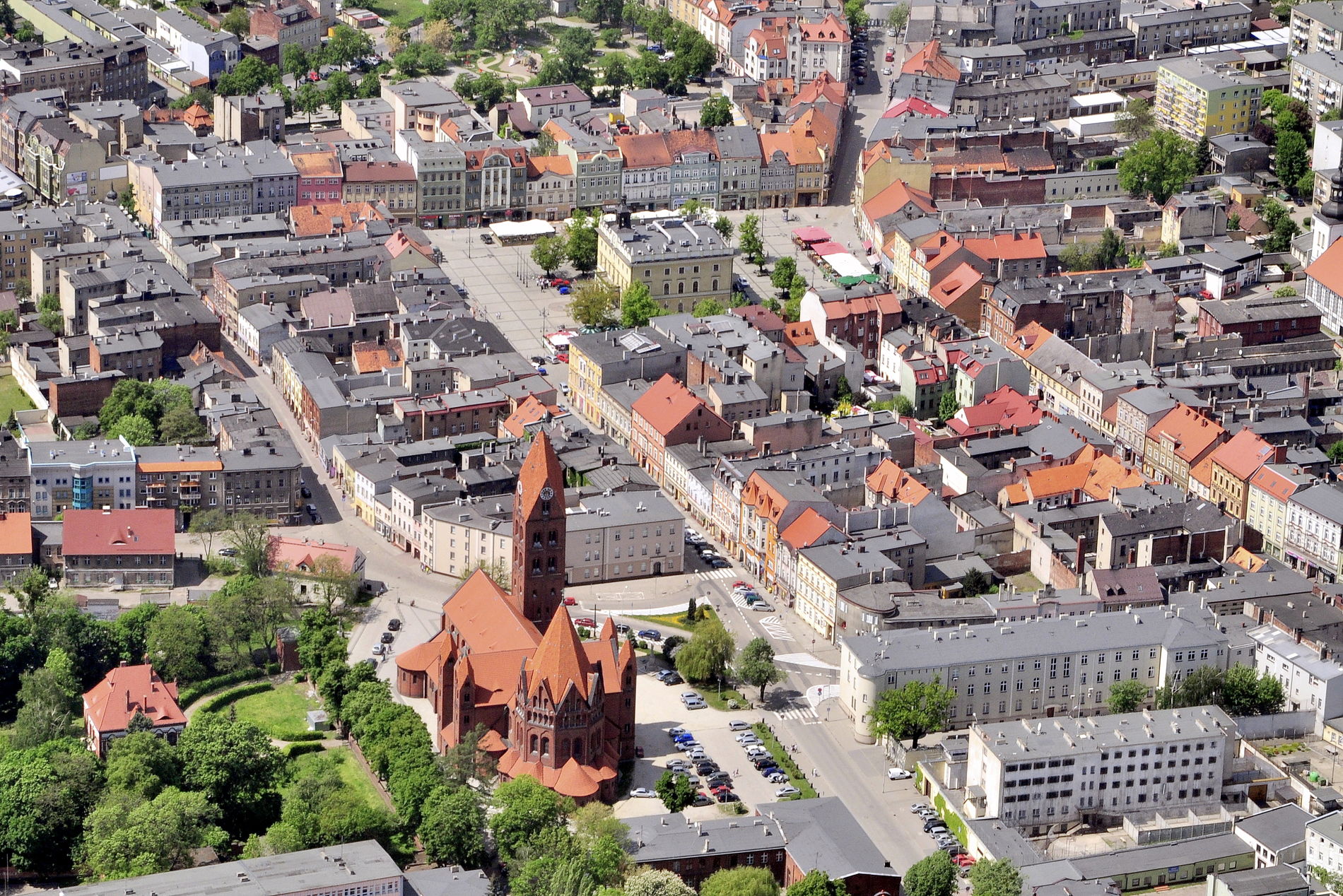 Ostrów Wielkopolski, układ urbanistyczny, 1404, XVIII (1714)