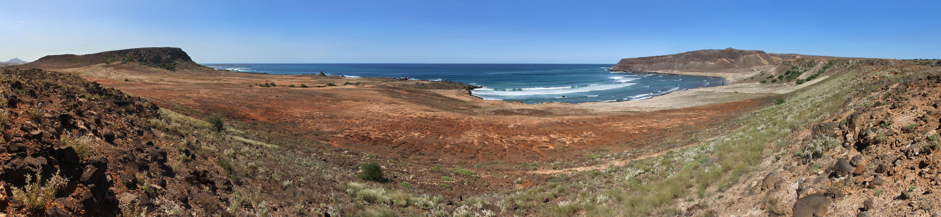 Coast at northwestern Boa Vista in 2010 December.