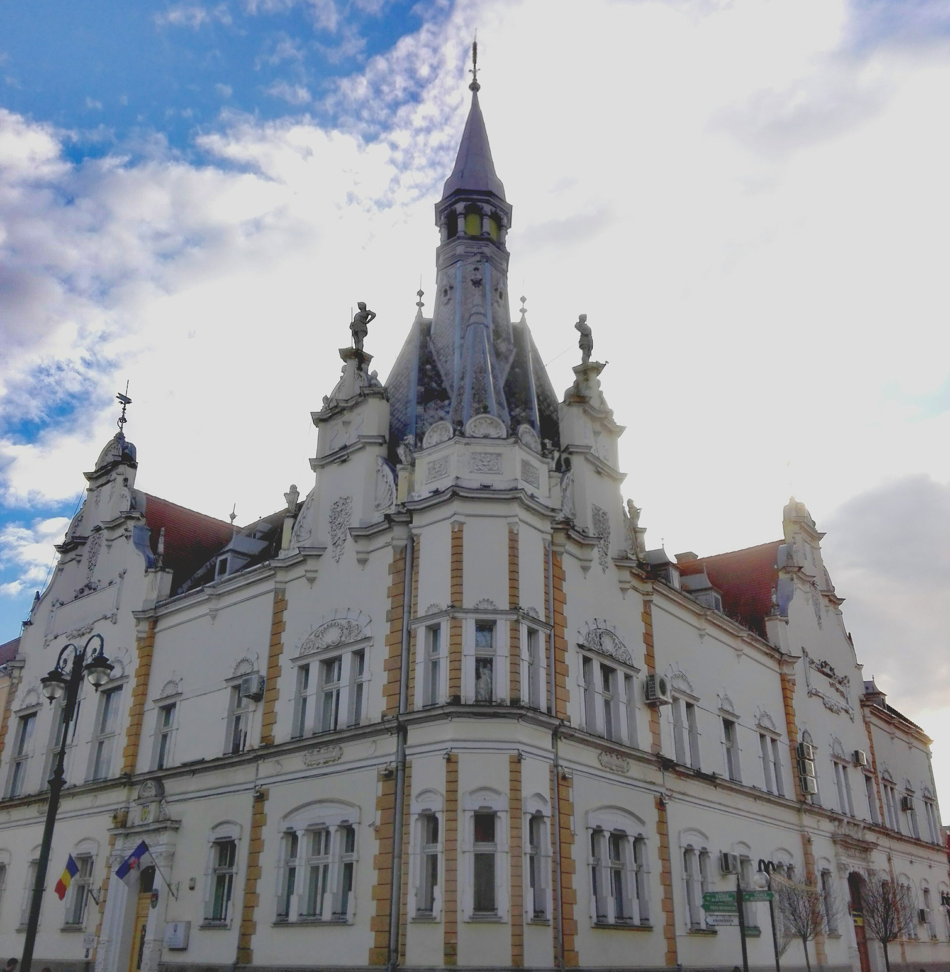 The Town Hall of Caransebeș.