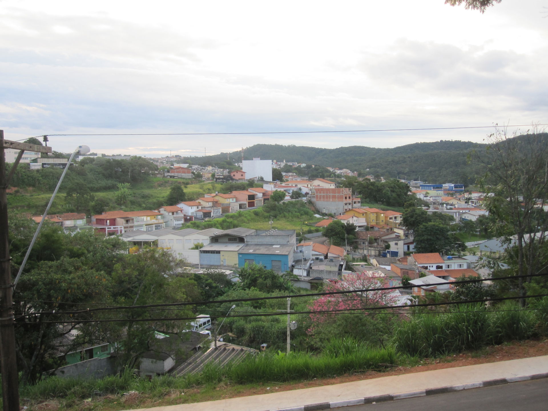 A view of downtown Cotia, São Paulo, Brazil.