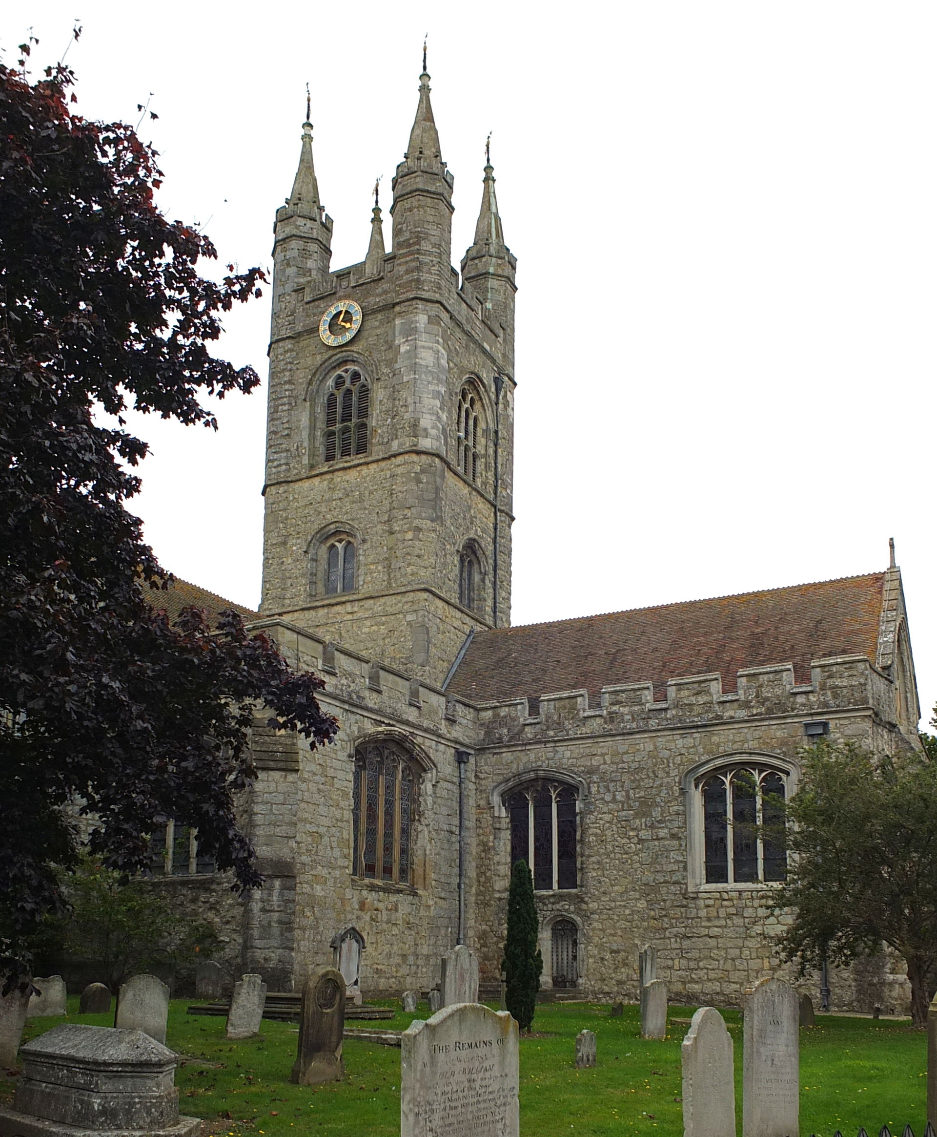 St Mary the Virgin Church, en:Ashford, Kent&Ashford, Kent