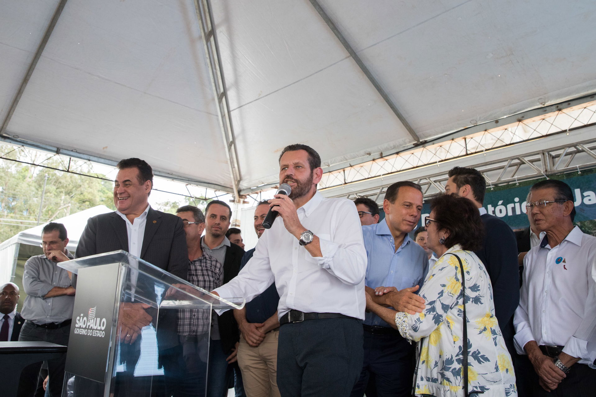 O governador do Estado de São Paulo, João Doria, participa da I…