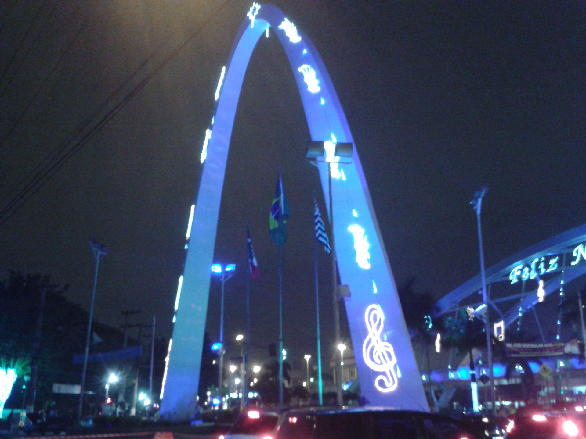 Picture of the "Arco de Osasco" taken on december 6th, 2014.