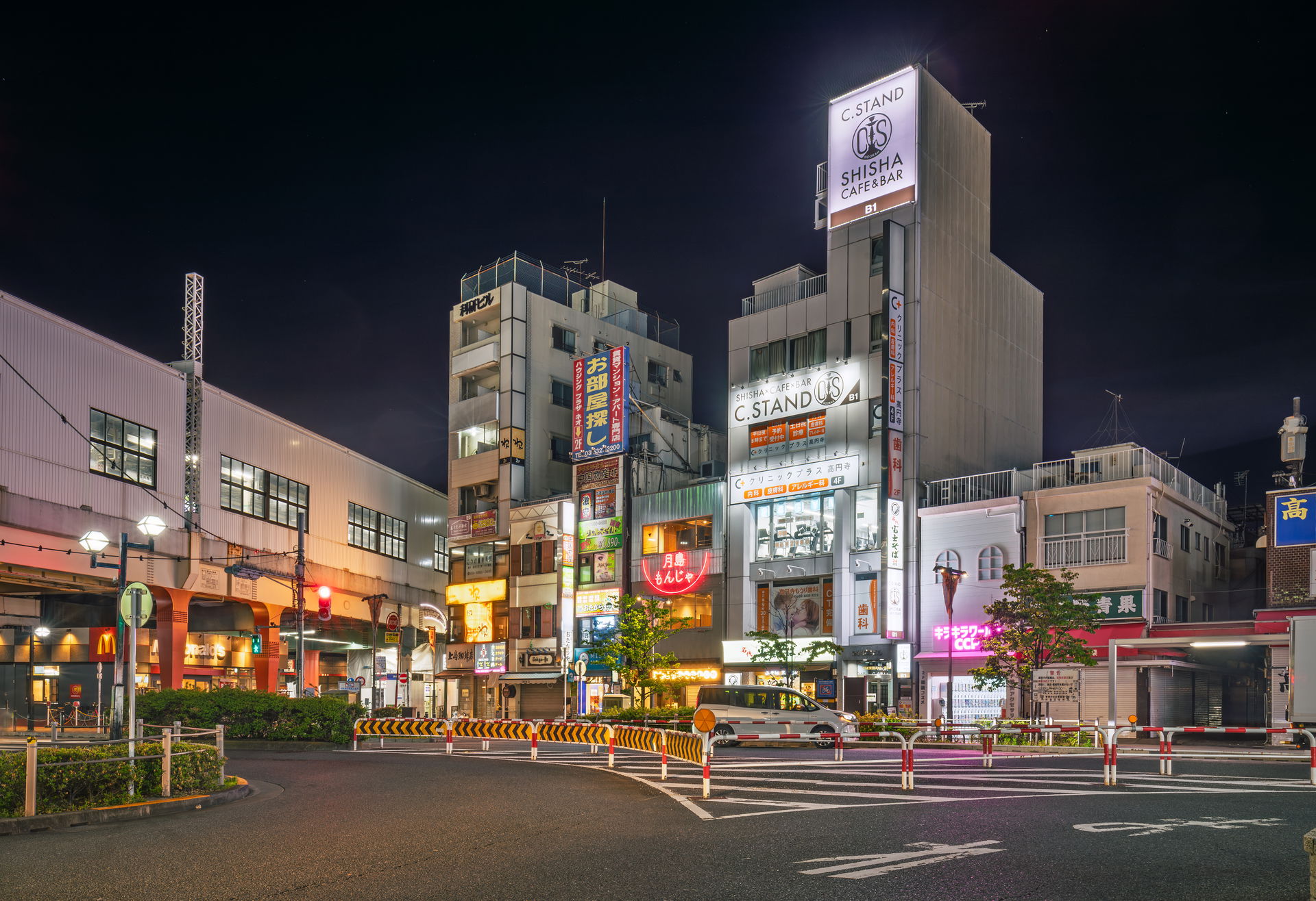At the north side of Kōenji Station in Kōenji, Suginami, Tokyo,…